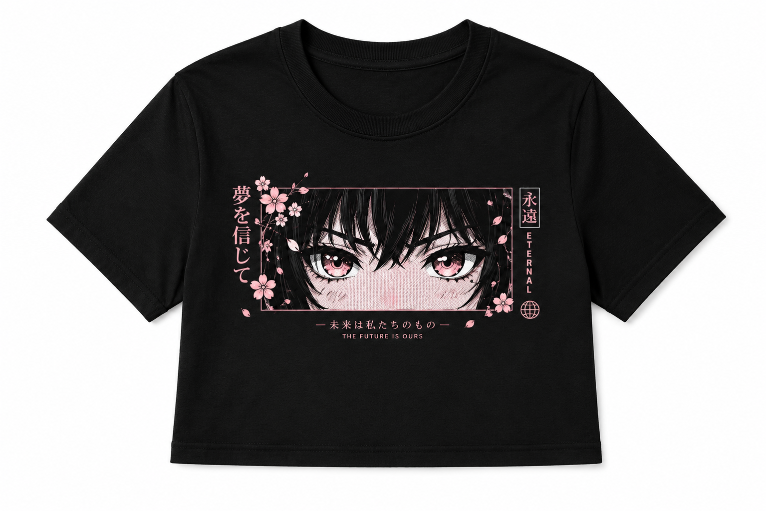 Crop Top Personalizzato Streetwear, Anime & Gaming