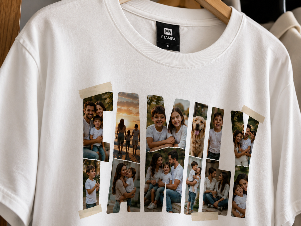 T-shirt Personalizzata con Foto