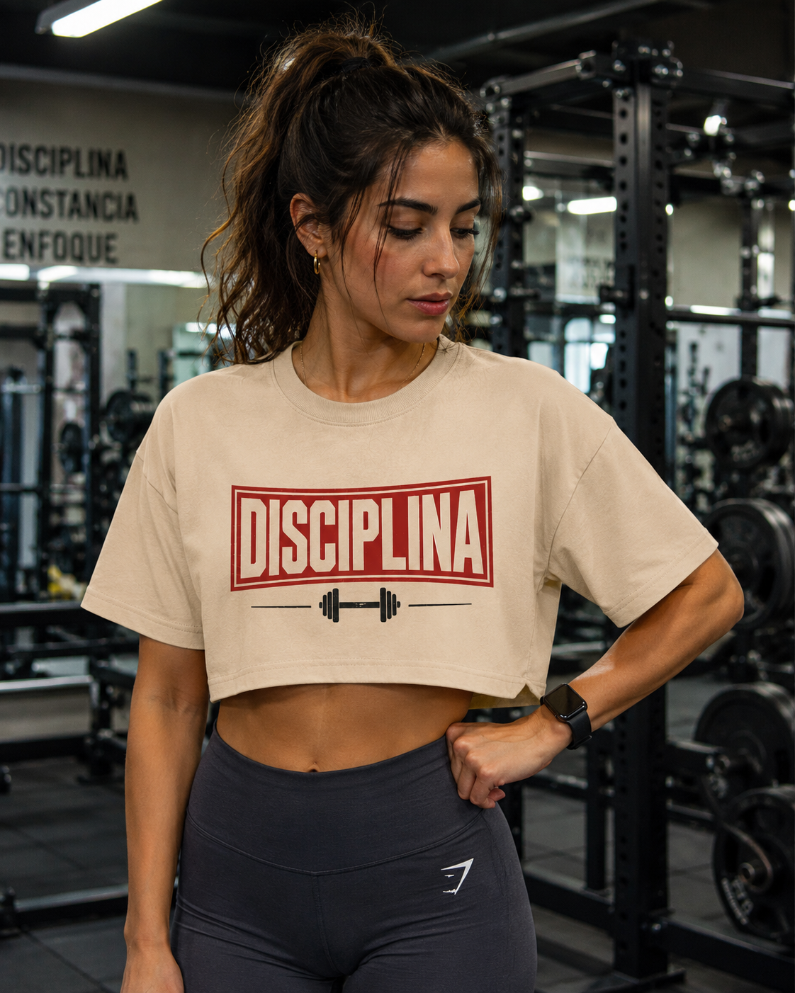Crop Top Personalizzato con Testo