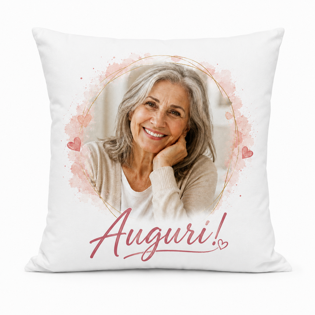 Federa Cuscino Personalizzata con Foto