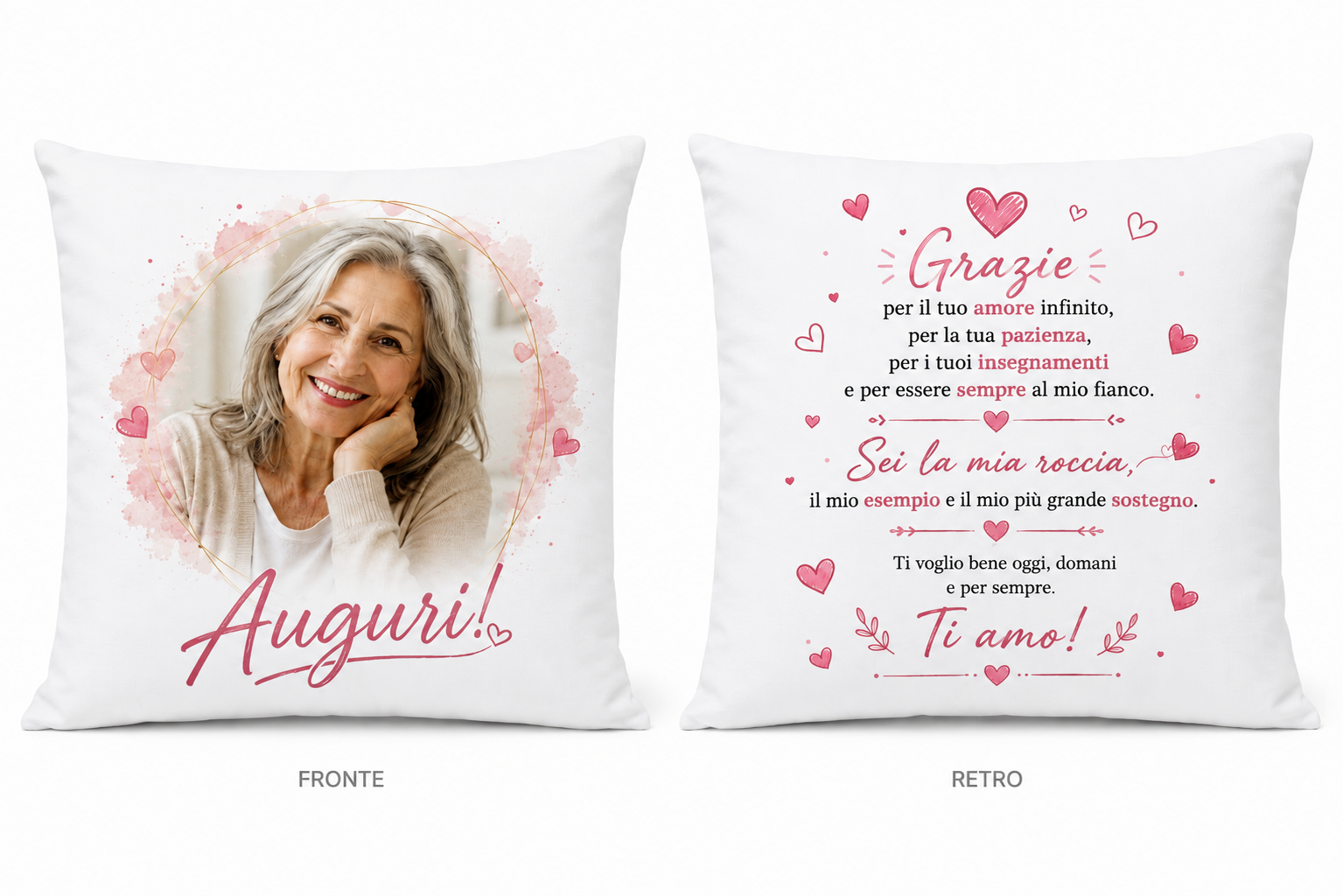 Federa Cuscino Personalizzata con Foto