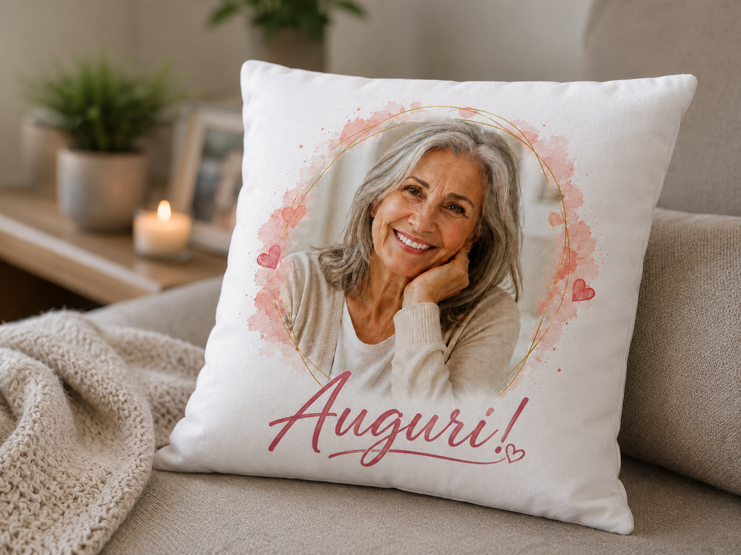 Federa Cuscino Personalizzata con Foto