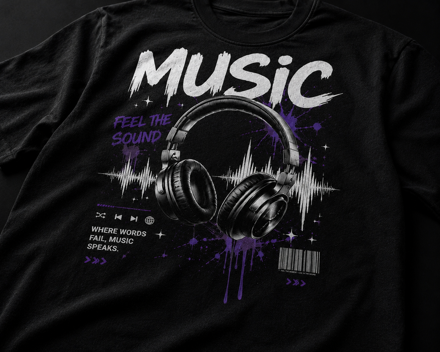 T-shirt Personalizzata Musica