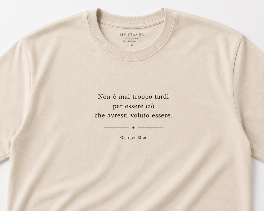 T-shirt Personalizzata con Testo