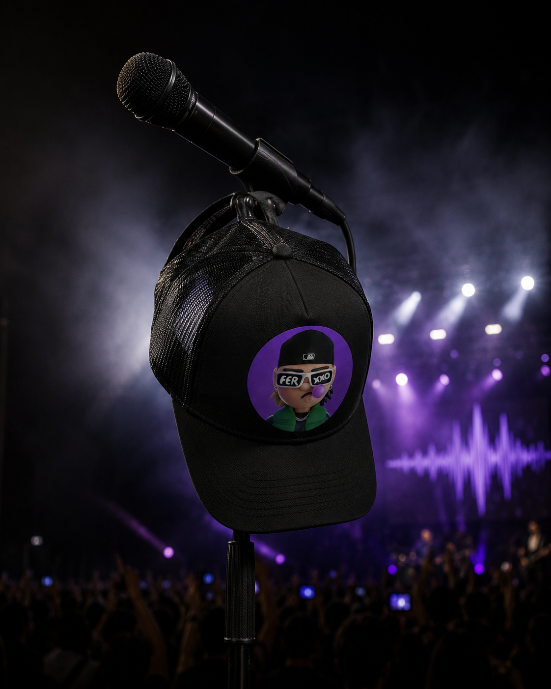 Cappellino Personalizzato Musica