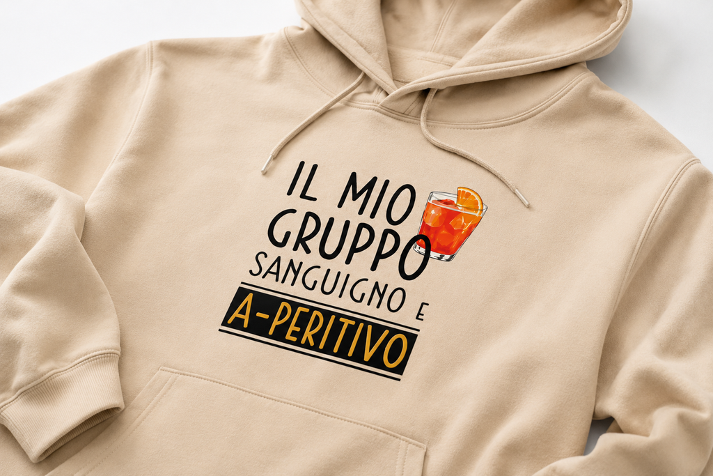 Hoodie Personalizzata con Testo