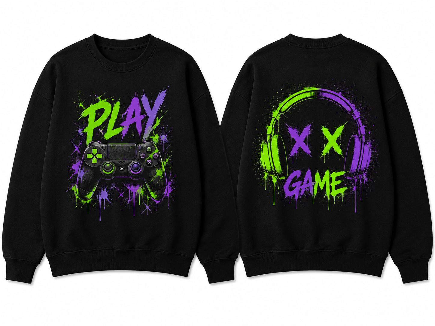Sweatshirt Personalizzata Streetwear, Anime & Gaming