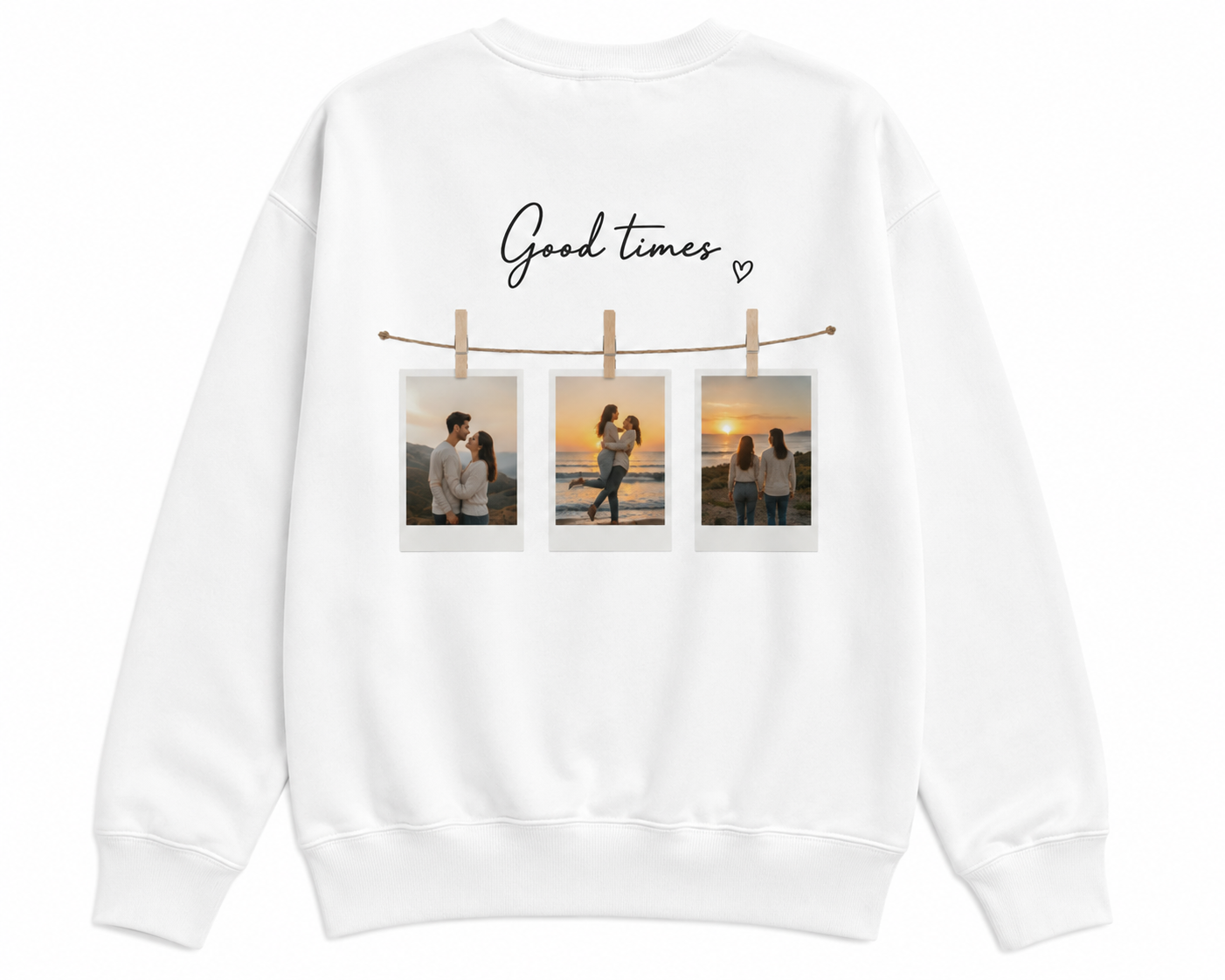 Sweatshirt Personalizzata con Foto