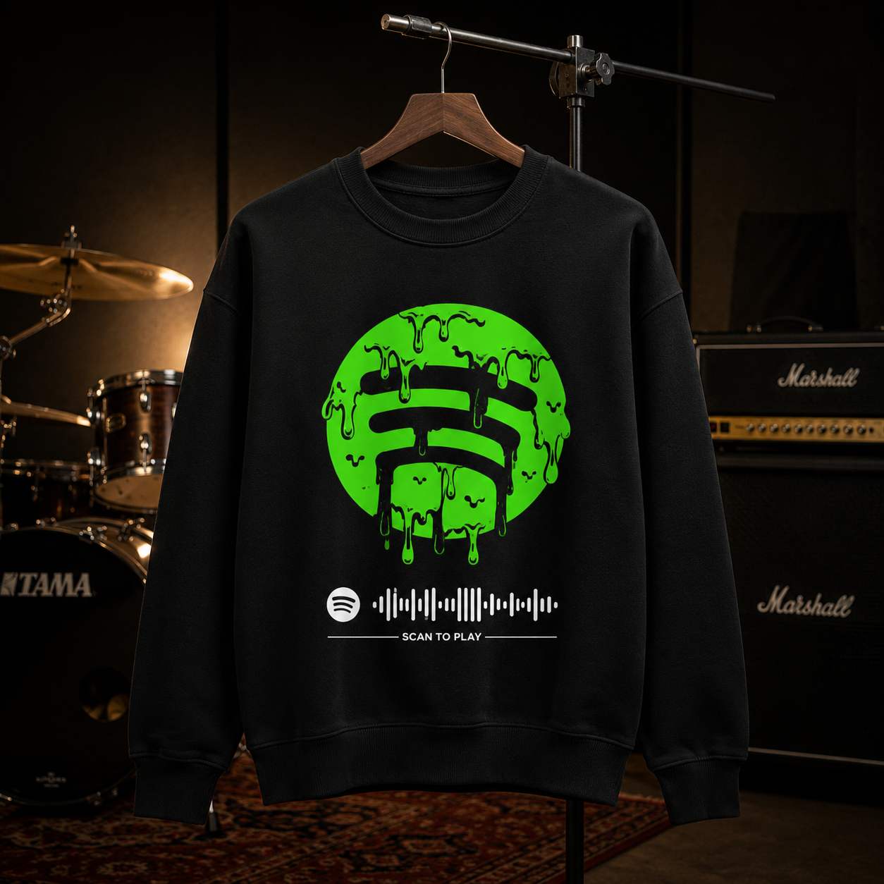 Sweatshirt Personalizzata Musica