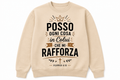 Sweatshirt Personalizzata con Testo