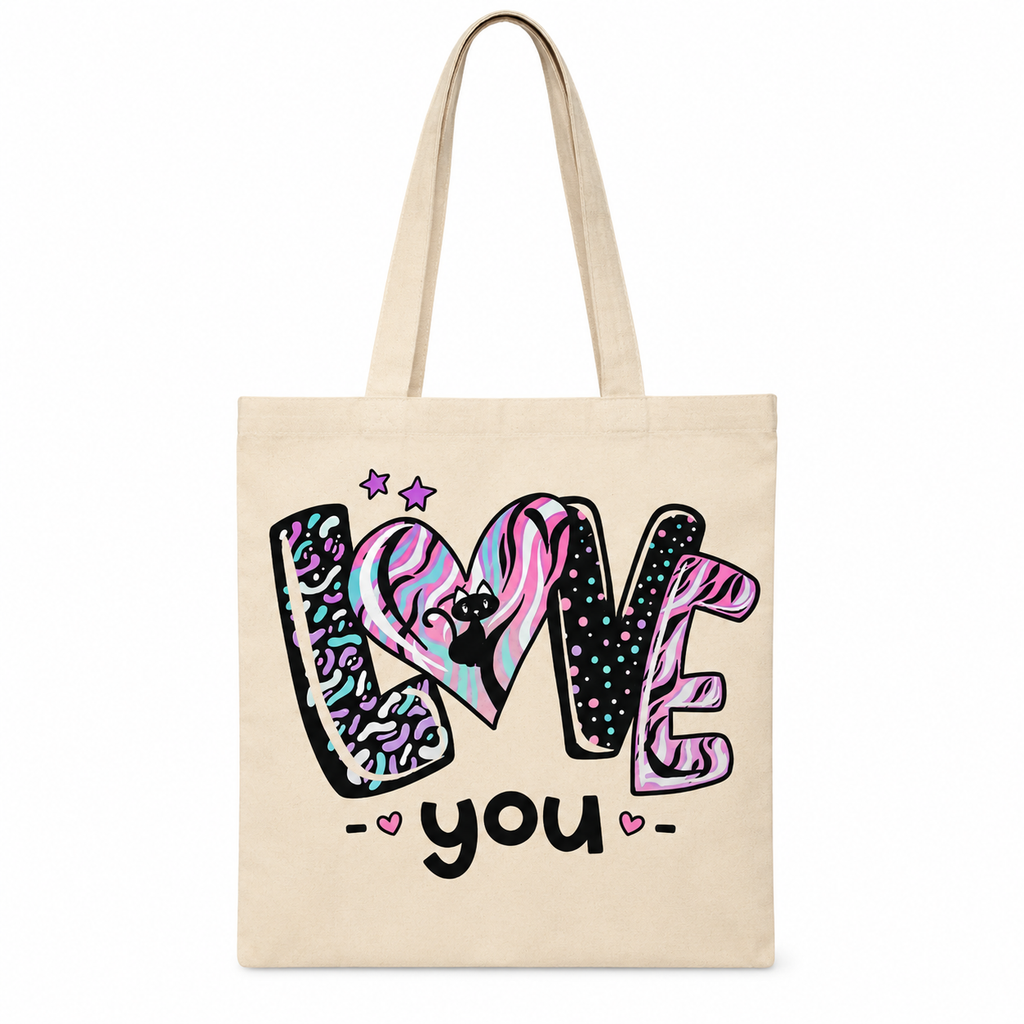 Tote Bag Personalizzata con Testo