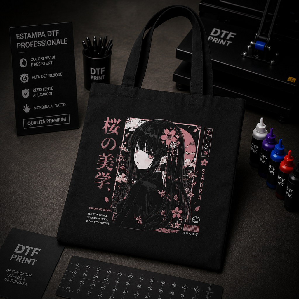 Tote Bag Personalizzata Streetwear, Anime & Gaming