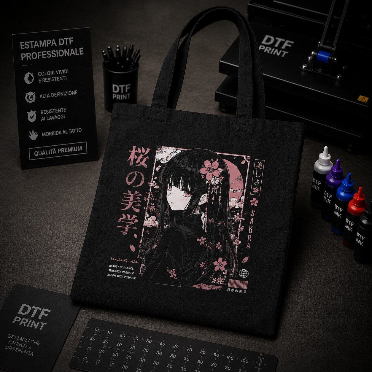 Tote Bag Personalizzata Streetwear, Anime & Gaming